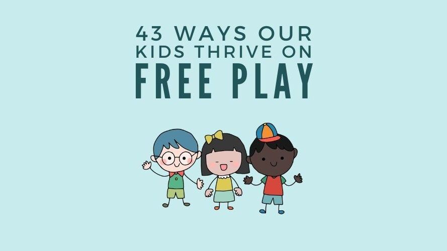 The importance of free play for children