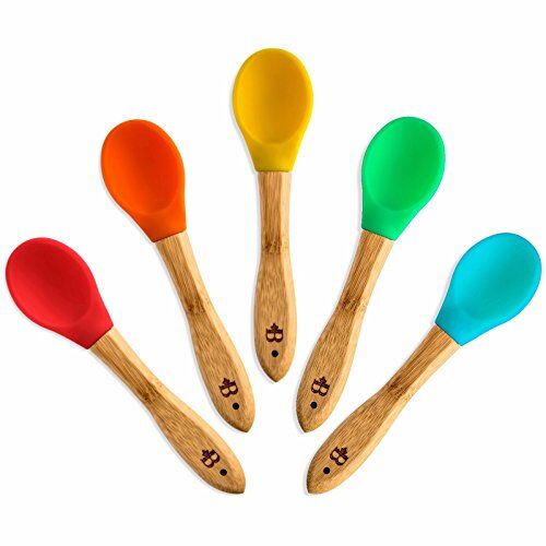 Munchkin Lift Infant Spoons, BPA-Free, Multi-Colored, 6 Pack